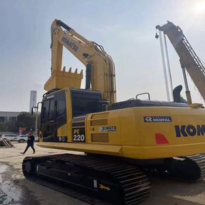 รถขุดโคมัตสึ PC220 22 ตัน ปี 2023 ประสิทธิภาพสูง มือสอง พร้อมมอเตอร์เกียร์บ็อกซ์ รับประกัน 1 ปี ขายส่งเครื่องจักรงานดิน - Product Image 5