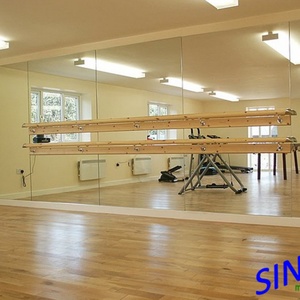 High Quality <b>Vinyl</b> Mirror Glass for Dancing Studio Mirror with Different Size and Shape - Product Image 5