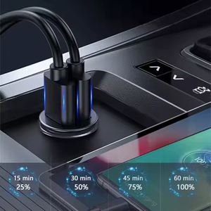 קידום מכירות מותאם אישית usb pd 3.0 5v/2.4a אלומיניום מהיר טעינה מכונת כבל נשלף סוג מטען-c עבור טלפונים סלולריים מכוניות הוביל qc2.0 - Product Image 3