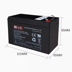 Santak C12-38 12V 38Ah Vrla <b>Battery</b> Sealed Maintenance Free For <b>Ups</b> Power Backup - Product Image 3