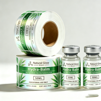 Étiquettes en vinyle personnalisées pour médicaments, médicaments réfrigérés et petits flacons en verre de 3 ml