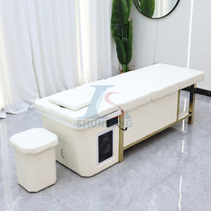 Pas de plomberie shampooing lit japonais tête Spa Massage lit Salon shampooing lit Salon de coiffure <span class=keywords><strong>lavage</strong></span> chaise pas de plomberie - Product Image 5