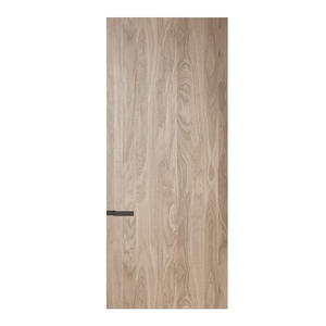 <span class=keywords><strong>Porte</strong></span> <span class=keywords><strong>de</strong></span> rail cachée <span class=keywords><strong>de</strong></span> mur intérieur en bois solide minimaliste moderne avec la charnière invisible finie pour l'usage <span class=keywords><strong>de</strong></span> chambre à coucher ou d'appartement - Product Image 1