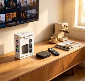 Dcolor DC2 4K HDR Streaming Media Box con Control por Voz, Compatible con Google Assistant y Google Play, Suministro al por Mayor - Product Image 1