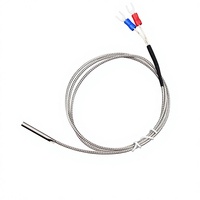 Sensor de Temperatura Termopar Tipo K en Forma de U con Sonda de Acero Inoxidable para Superficies de Calderas y Tuberías