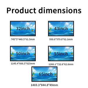 <span class=keywords><strong>Wall</strong></span> Mount Trong Nhà Kỹ thuật số biển Cửa sổ phải đối mặt với màn hình LCD hiển thị kỹ thuật số quảng cáo - Product Image 2