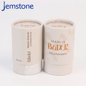 กระดาษคราฟท์รีไซเคิลรักษ์โลกสำหรับบรรจุภัณฑ์ทรงกระบอก  วัสดุสำหรับผลิตภัณฑ์ดูแลผิว พิมพ์สี่สี สำหรับบรรจุภัณฑ์หลอดขวดน้ำหอม - Product Image 5