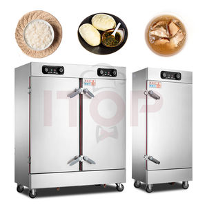 Armadio di cottura a vapore elettrico per cottura a vapore 24KW Reis-Dampf-muslimah attrezzatura da cucina armadio per riso a vapore - Product Image 6