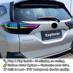 Feux arrière RAMAND RGB, pièces détachées automobiles pour Toyota Rush Perodua Aruz <span class=keywords><strong>Daihatsu</strong></span> Terios, état neuf - Product Image 6