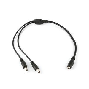 5521 12v直流电源电缆母至2公电缆2.1 * 5.5毫米1至2直流分路器闭路电视电源电缆 - Product Image 1