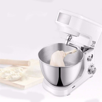1500w 5l 6l 7l 8l 10l appareils de cuisine professionnels à domicile pâte à gâteau électrique mélangeur sur socle planétaire mélangeurs de nourriture
