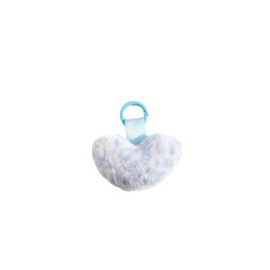 <span class=keywords><strong>Mini</strong></span> moelleux léopard fausse fourrure <span class=keywords><strong>pompon</strong></span> doux pour amour coeur sac breloque porte-clés pendentif porte-clés pour les femmes - Product Image 2