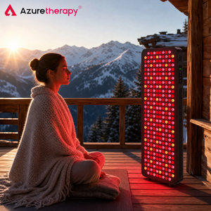หลอดไฟบำบัดแสงสีแดงสำหรับดูแลความงามแบบตั้งโต๊ะ Exclusive Azuretherapy <span class=keywords><strong>ALPRO</strong></span> Professional 660nm 850nm NIR ความเข้มแสงสูง - Product Image 1