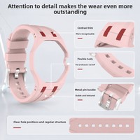 Correa de reloj inteligente de silicona de alta calidad con hebilla de metal, de la marca Royal Pop.