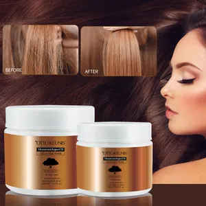 HODM OEM máscara tratamiento para el salón de pelo, marruecos aceite de Argan nutrición Infusing máscara del pelo rico en vitamina E para el cuidado del cabello