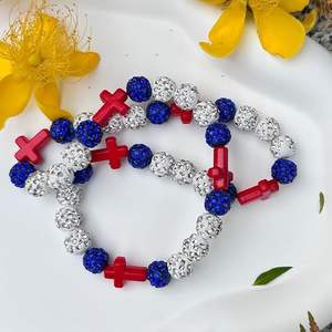 יהלום מבריק נקודה בצבע אלסטי מבריק קולקציה שרשרת תליון כדור בסיס שרשרת כדור בסיס לגברים נשים - Product Image 2