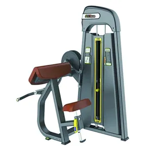 Equipamento de ginástica para exercícios de ginástica ASJ S806 Curvatura de cambagem/Camber Biceps Direto do fabricante/Máquina de treinamento de bíceps