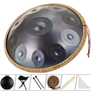 Tambour <span class=keywords><strong>Handpan</strong></span> personnalisé haut de gamme avec réglage 440Hz/432Hz offrant des performances de tambour éthérées - Product Image 6