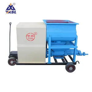 Mortar Plastering Mixer Concrete Spraying Pump Manual Pneumatic Electric Hand Cement Grout Screw Pump