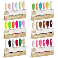 BORN PRETTY Fabricant Grossiste – Collection de vernis à ongles gel UV couleur unie 10 ml – Kit de gel ultra pigmenté pour fournitures d'onglerie