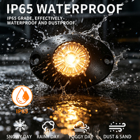 CIGO LED-08G, éclairage universel à 8 LED, 3*8W, clignotant, lumière de roche, IP65, étanche, 12V, éclairage sous châssis pour camions tout-terrain, ATV, UTV, voitures