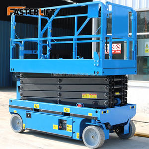 Fabrikpreis Selbstfahrende Elektrische Hydraulische Stahl-Scherenhebebühne Hohe Qualität 2 Personen Kapazität CE - Product Image 3