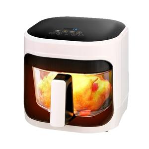 Friteuse à air intelligente 8L électrique avec écran tactile, revêtement céramique, cuisson rapide, polyvalente, pour la cuisine à domicile - Product Image 1