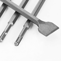 LAVIE – Lot de 4 burins SDS PLUS de 250 mm (pointe, rainure, gouge, plat) pour marteau perforateur électrique, pour percer le béton – Service OEM