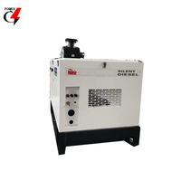 Pas cher 7.5 kw 10kw 15kw 20kw 30kv 30kva 30kw Ed15m silencieux insonorisé Marine diesel bateau gaz éolienne générateur Kubota Marine diesel