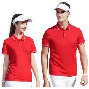 New Arrival Men's Printed Cotton Polyester Golf Shirts Unisex Custom 220 Grams Sporty Patchwork Polo Shirts