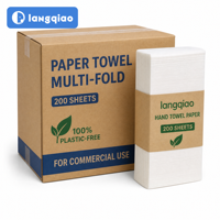 Serviettes en papier jetables, serviettes pour les mains, fabricant OEM, haute absorption, résistantes, pour usage commercial en cuisine