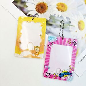 Porte-clés en plastique personnalisé à faible MOQ pour photocartes d'idols Kpop, présentoir de cartes en acrylique - Product Image 4