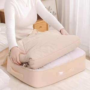 Oversized Satins Quilt Storage <b>Bag</b> Space Saving Seasonal <b>Clothing</b> <b>Packing</b> Organiser - Product Image 2