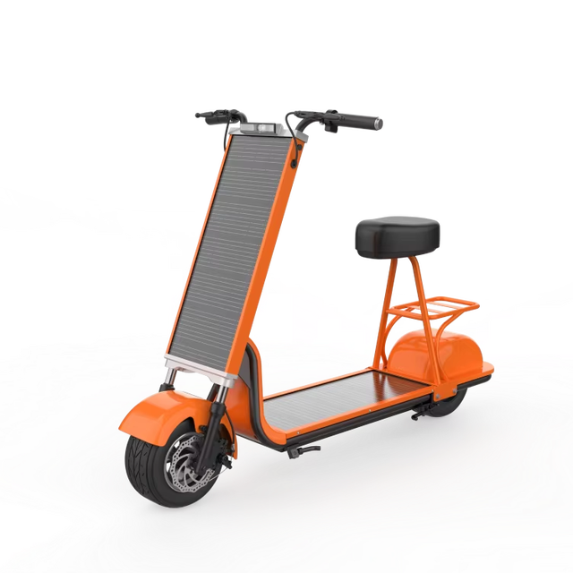 2025 Energy Conservation Waterproof Weak Light Tech Anti-impact Panel Energy Charging Free Solar Panel Solar Scooter
