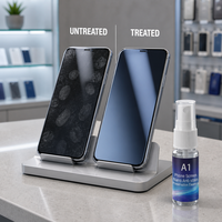Protecteur d'écran liquide de qualité industrielle A1, nano micro-silice, essence céramique invisible modifiée anti-rayures, Guangdong