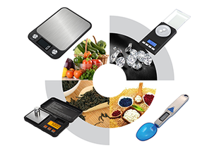 बेहतर गुणवत्ता वाले रिचार्जेबल 300 जी 600 जी 1 किलो/0.01g डिजिटल वजन संतुलन प्रयोगशाला में विंडशील्ड के साथ स्वर्ण पैमाने - Product Image 6