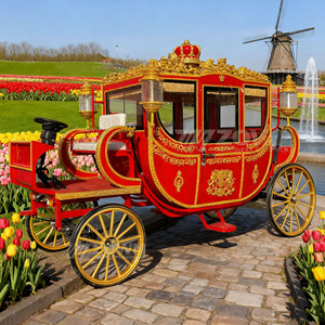 Carruaje Real Clásico de Lujo de Cuatro Ruedas, Carruaje Real Eléctrico de Alta Calidad, Carruaje Real Eléctrico en Venta - Product Image 6