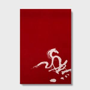 Sciarpa da Uomo Musulmano 100% Lana, Design Anno Zodiacale Rosso, Modello Invernale Versatile <span class=keywords><strong>e</strong></span> alla Moda, Lana Pura Australiana, Vendita all'Ingrosso - Product Image 4