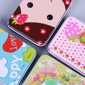 Caja de Almacenamiento de Metal Rectangular Personalizada para Mini Tarjetas, Pinzas para <span class=keywords><strong>el</strong></span> Cabello y Joyería, Disponible al por Mayor - Product Image 4