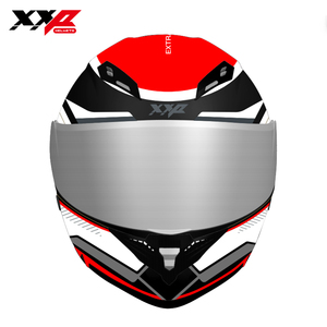 Casque de moto intégral XXP HELMETS ICONIC PREMIUM, coque en ABS, design graphique, visière transparente, style iconique premium - Product Image 2