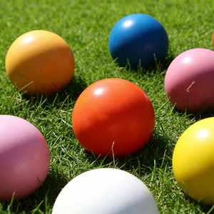 Palline Colorate in Resina per Set di <span class=keywords><strong>Bocce</strong></span> e Petanque, Mini Palline Bersaglio per Giochi all'Aperto sul Prato - Product Image 1