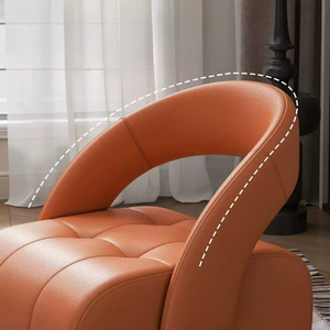 Sillón reclinable con ruedas, taburete de sofá elegante para adultos para uso doméstico en sala de estar, taburete bajo con ruedas, <span class=keywords><strong>banco</strong></span> para cambiar zapatos, pequeño - Product Image 6