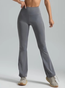 Levantamiento de glúteos Cintura alta Ligeramente acampanada Yoga Casual Activewear Pantalones Seamless Active Fitness Leggings - Product Image 6