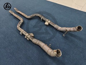 Csz cho Mercedes-Benz cls550 w218 Biturbo M278 4.7t 2012 2018 miễn phí dòng chảy xả downpipe thẳng Ống - Product Image 4