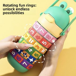Gourde Thermos Créative pour Enfants en Acier Inoxydable 316, Anti-chute, Portable, Grande Capacité, pour la Maternelle et les Bébés, avec Fonction Comptage - Product Image 3