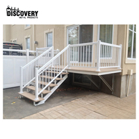 Rampe d'escalier en aluminium de conceptions modernes de haute sécurité Main courante en aluminium Rampe extérieure facile à assembler