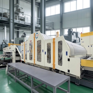 Nouvelle ligne de production automatique de feutre de laine non tissé <span class=keywords><strong>LEBON</strong></span> à économie d'énergie, avec contrôle PLC, pour la fabrication de feutre de laine à aiguilles. - Product Image 4