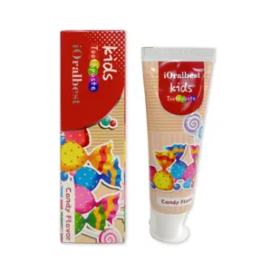 Children's Sweet Teeth Whitening Toothpaste Odm With Candy Flavor For Kids