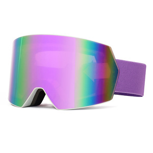 Ensemble casque et lunettes de ski 2-en-1 avec visière CE EN1077 ABS EPS, ventilation réglable rapidement, équipement de sécurité pour l'hiver - Product Image 2
