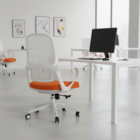 Vente directe d'usine Design moderne ergonomique bas prix accoudoir en maille réglable chaise de bureau de haute qualité